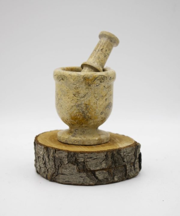 Stone Mortar & Pestle