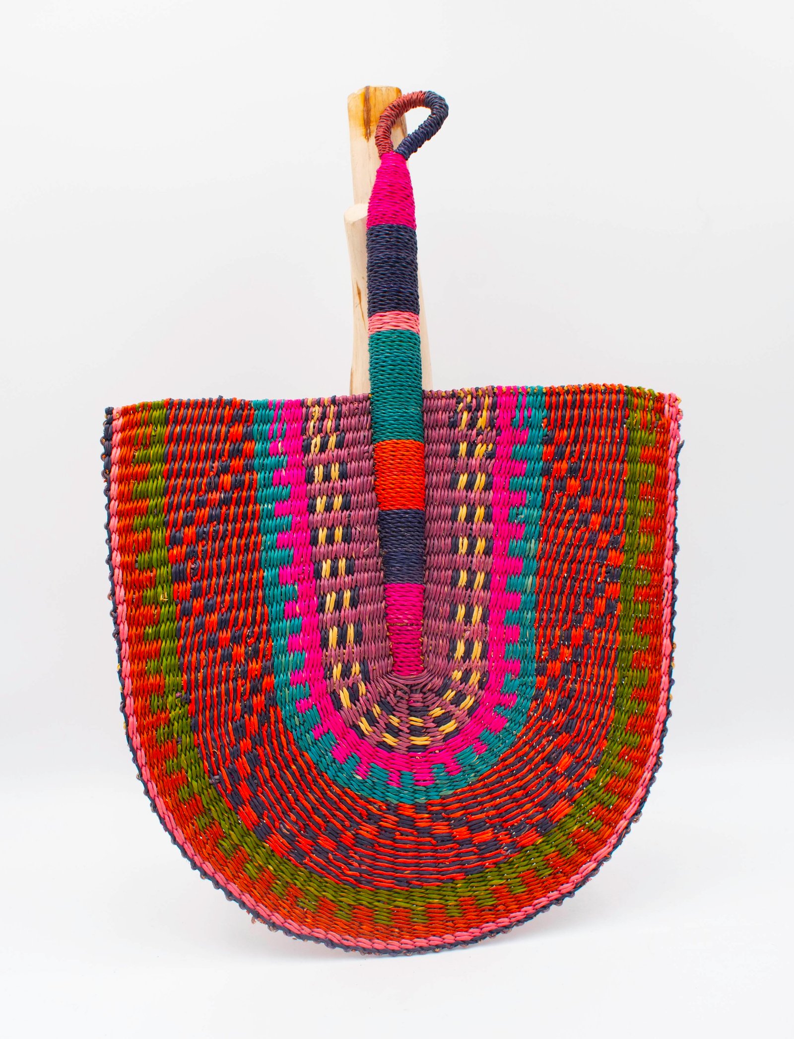 Volga Hand Woven Fan