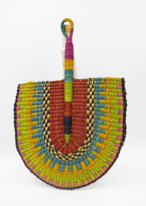 Bolga Hand Woven Fan