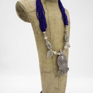 Marsala Mixed Metals Embroidered Jewellery