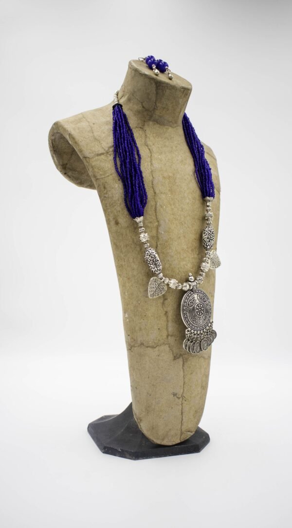 Noir :: Nomad Mixed Metals Embroidered Jewellery