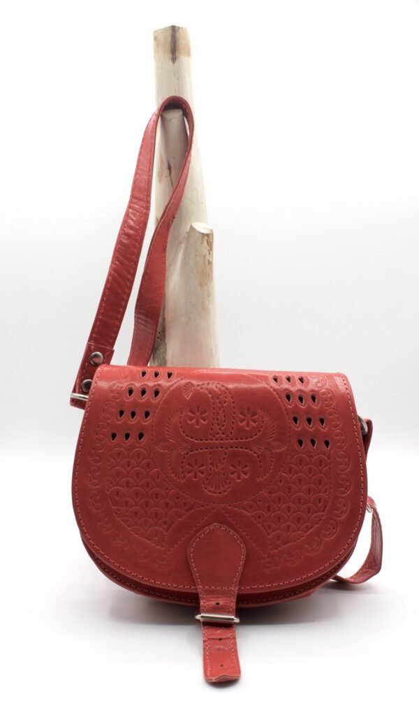 Tunisian Sula Saddle Leather Bag – Small