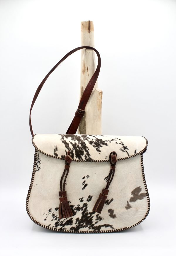 Suede Saddle Bag