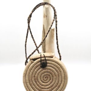 Spiral Crossbody - Hand Woven / All Natural Material