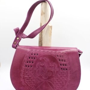 Tunisian Sula Saddle Leather Bag - Medium