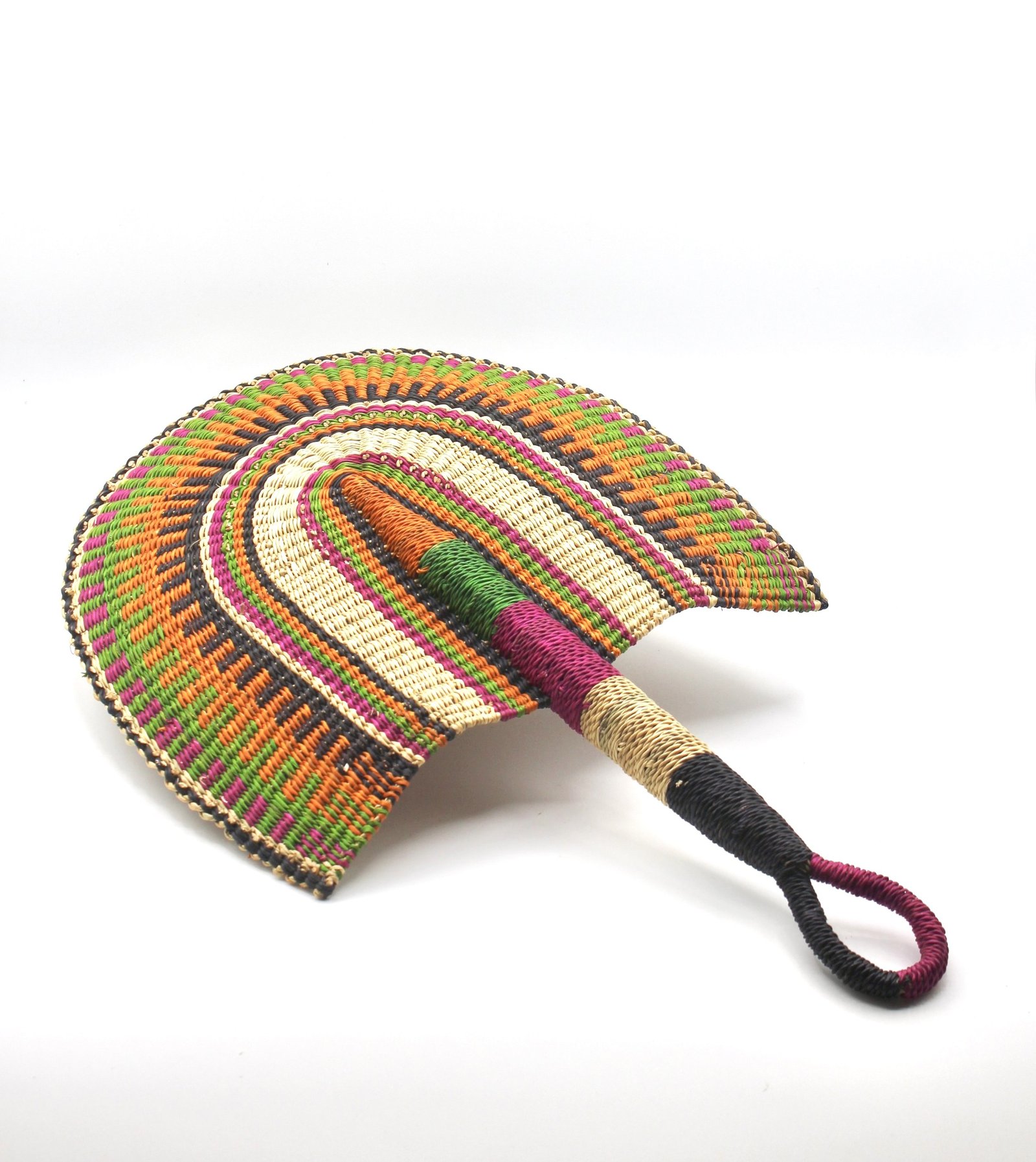 Volga Hand Woven Fan