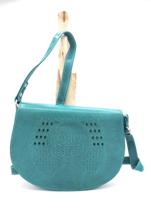 Tunisian Sula Saddle Leather Bag – Medium