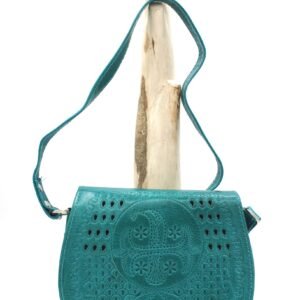 Tunisian Sula Saddle Leather Bag - Small